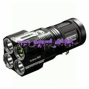 Nitecore TM28 6000lm CREE XHP35 LED 懐中電灯 ＋18650 リチウムイオン充電池 セット アウトドア キャンプ 防災グッズ 登山