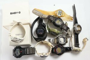 【12点】 CASIO カシオ G-SHOCK Gショック Baby-G ベビーG BGA-150EF DW-004 MTG-950BDJ 等 メンズ レディース 腕時計まとめ 2661-MS