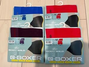 4枚セットグンゼボディワイルド　e-Boxer　（前とじ）　Mサイズセミロング　②