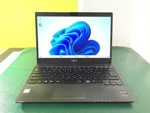 【埼玉発送】【動作確認済】FUJITSU / LIFEBOOK U938／S / i5-8350U CPU @ 1.70GHz 1.90 GHz / 4GB / SSD128GB / Windows11Pro