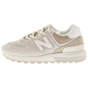 New Balance ニューバランス U574LGTW レザー ローカットスニーカー ベージュ US9.5/27.5cm