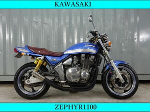 ☆特別値下げ この価格は今だけ！！KAWASAKI ゼファー1100 タイガーカラー ショート管マフラー セミカスタム YouTubeにて動画見れます