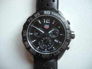 D２１７）TAG Heuer タグホイヤー フォーミュラー1 クロノグラフ 43mm クオーツ CAZ1010 WBZ1950 難有品（A