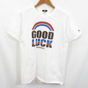 TMT GOOD LUCK Tシャツ sizeL/0505