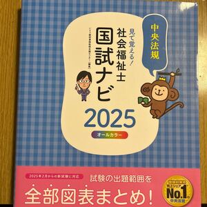 見て覚える！社会福祉士国試ナビ　２０２５ いとう総研資格取得支援センター／編集