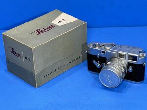 Leica ライカ ERNST LEITZ M3 SUMMILUX 1:1.4/50 アンティークカメラ●箱有り● 