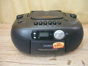 【中古・難あり】CASIO/カシオ　CD-180S　ＣＤラジオカセット　ＣＤ不調