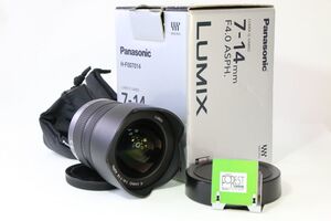 【同梱歓迎】【動作保証・点検済】良品■Panasonic H-F007014 G VARIO 7-14mm F4■13409