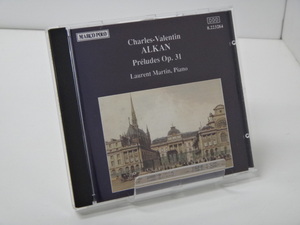 【290】☆CD☆Alkan Preludes Op.31 / Laurent Martin(Piano) ☆