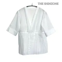 【新品】THE SHINZONE シャツブラウス コットンリネン定価26400円