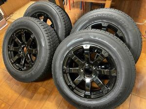 ★グッドイヤーアイスナビSUV 215/70R16 18年49週 7分山程度 スタッドレス 7.0J 16+38ホイール デリカD5 RAV4 アウトランダー ハリアー等