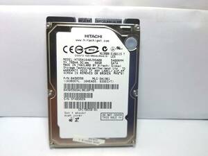 ★2356時間 動作確認済★日立 HTS541640J9SA00 2.5インチ Serial ATA-HDD 40GB 5400rpm 8MB 保証付き