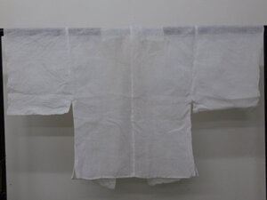 〔楽布〕P32080　本麻　襦袢　上衣のみ　男物　k