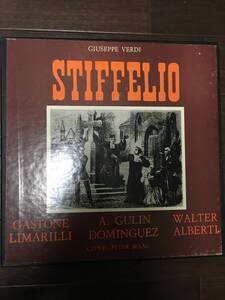 美盤 歌詞英語対訳ブックレット付 2枚組　/ G. Verdi ヴェルディ / Stiffelio スティッフェリオ　/ Cond. Peter Maag / Gastone Limarilli