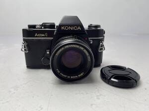 12/20 *140★KONICA ACOM-1★コニカ フィルムカメラ レンズ HEXANON AR 50mm F1.7【中古/現状品】