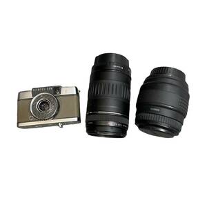 【中古品】 カメラまとめ OLYMPUS PEN-EE / レンズ CANON ZOOM LENZ EF 90-300mm 1:4.5-5.6 / SIGMA UC ZOOM 70-210mm 1:4-5.6 hiL6-289RO