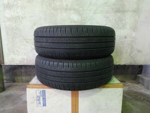 ダンロップ ENASAVE EC300+ 185/60R15 84H 中古タイヤ 2本 2021年 日本製