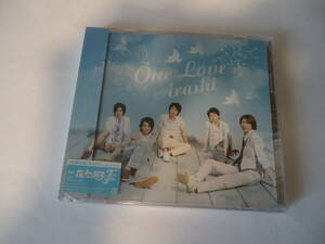 新品 未開封CD★嵐/One Love 初回限定盤 CD＋DVD★レア 貴重 映画 花より男子F ファイナル 