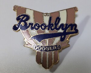 MLB ブルックリン・ドジャース Brooklyn DODGERS ピンバッジ メジャーリーグベースボール 検 非売品 PINS ピンズ NEWERA ニューエラ LA LOS