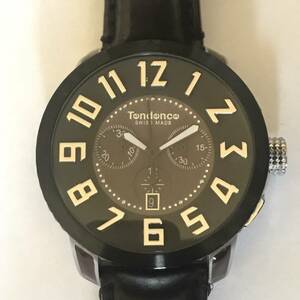 テンデンス TENDENCE 腕時計　　TE470005 ブラック　　ブラウン　　　動作品