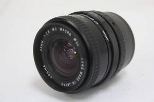 【返品保証】 コシナ Cosina 24mm F2.8 MC Macro M42-M4/3 M42マウント レンズ v6083