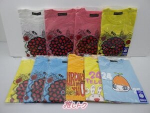 嵐 Tシャツ 24時間テレビ チャリTシャツ セット 未開封 10点 サイズS-2点/M-7点/L-1点 [美品]