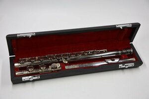 MURAMATSU M-40 Flute MFG TOKOROZAWA Mマーク ムラマツ フルート 管楽器 ケース 簡易清掃済み 中古
