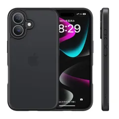 特価商品 NIMASO iPhone 16 Plus 用 ケース カバー 滑り止め マット仕上げ 全面保護 いPhone 16 Plus 対応 耐衝撃 米軍MIL規格取得 ワイヤレス充電 ストラップホール付き アイフォン16プラス対応 （6.7インチ） スマホ