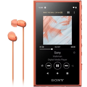 ◆新品 SONY ソニー Walkman(ウォークマン) NW-A105HN DM [A100シリーズ/ハイレゾ音源対応/専用ヘッドホン付/16GB/オレンジ] ラスト