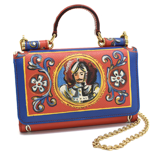 ドルチェ&ガッバーナ Mini Sicily Von Bag ハンドバッグ チェーンウォレット 財布 Dolce&Gabbana