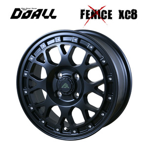 送料無料 ドゥオール FENICE X XC8 4B-12 +42 4H-100 (12インチ) 4H100 4B+42【1本単品 新品】