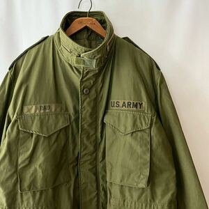 美品! 74年 米軍実物 M65 ブラス フィールド ジャケット L-S ビンテージ 70s 70年代 US ARMY ミリタリー SHORT ヴィンテージ オリジナル