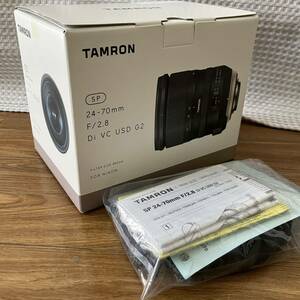 元箱 ソフトケース　TAMRON SP 24-70mm F/2.8 Di VC USD G2 Nikon ニコン タムロン