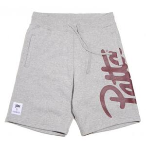 PATTA Side Script Sweat Shorts GREY L パタ ショートパンツ グレー スウェットパンツ ハーフパンツ ショーツ スウェット