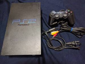 分解掃除&動作確認済みplaystation２ SCPH-30000 ブラック.箱、コントローラー、8MBメモリーカード、電源コード、コンポジットケーブル