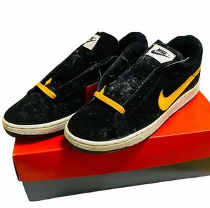 DEADSTOCK NIKE SUEDE 4663 94年制　ナイキ　スニーカー　ヴィンテージ　訳あり　スエード　ブラック　26.5cd