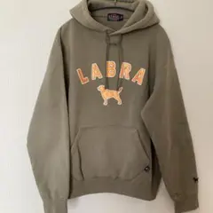 LABRA ラブラドールレトリバー パーカー 肉厚 古着 サイズＭ