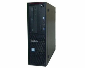 Windows10 Pro 64bit Lenovo ThinkStation P310 SFF 30AU-A015JP Core i7-6700 3.4GHz メモリ 8GB HDD 500GB(SATA) DVDマルチ