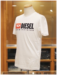 ♪ディーゼル♪ DIESEL S size 半袖Tシャツ ロゴ刺繍 白