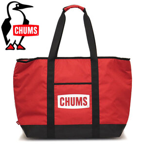 CHUMS (チャムス) CH60-3368 CHUMS Logo Soft Cooler Tote チャムスロゴソフトクーラートート CMS100 R001Red