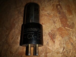 ■3点以上で送料無料!! CUNNINGHAM CX-12 真空管 単品 Gm値記載無 K0004