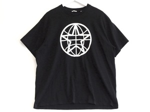 バーバリー GLOBE STAR プリント クルーネック TEE　Tシャツ メンズ 8030916 ブラック sy4810212667