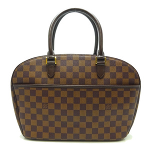 ［飯能本店］LOUIS VUITTON LV ルイ・ヴィトン サリア オリゾンタル N51282 ハンドバッグ ダミエ エベヌ（ブラウン系） DH78773