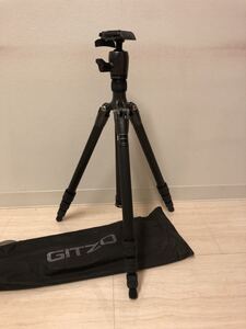 ★中古美品！GITZO（GT1543T）+ 雲台（GH1780TQD）6X カーボン三脚 トラベラー 1型4段 ジッツオ ミラーレス一眼に最適★0A643