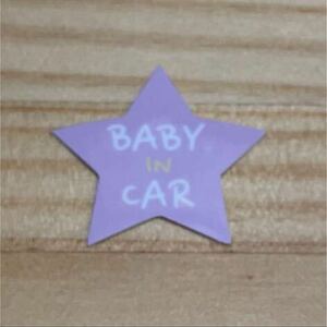 Baby In CAR 36 プリント ステッカー 411 #bFUMI #oFUMI アウトレット