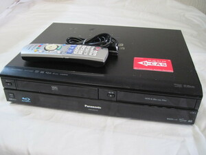 Panasonic DMR-BR670V 正常動作品 新品HDD2TB 希少 VHSからブルーレイにダビング可能 2009年製 上位機種 