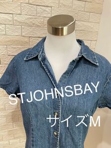 セントジョンズベイ STJOHNSBAY レディース　半袖デニム　サイズM 送料無料　即決