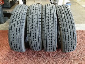 CF6359■145/80R12 80/78N LT　4本価格　DUNLOP WINTER MAXX SV01　送料無料 冬 ’22年 7.5分山 エブリイ キャリィ ハイゼット サンバー