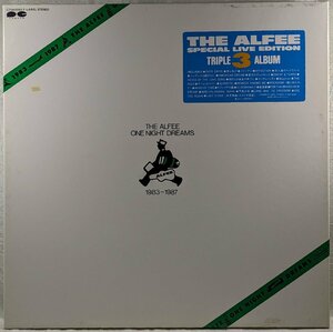 レア盤★BOX★3LP★LIVE★中古LP「ONE NIGHT DREAMS / ワン・ナイト・ドリームス・1983-1987」THE ALFEE / アルフィー