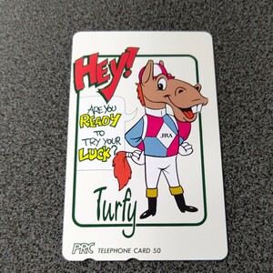 競馬 ターフィテレホンカード ヘイ 白